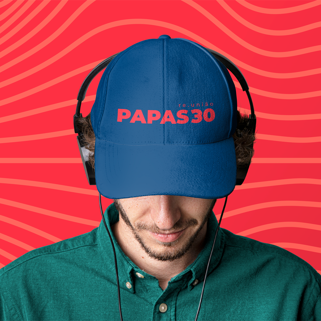 Boné Papas da Língua - Turnê 30 Anos